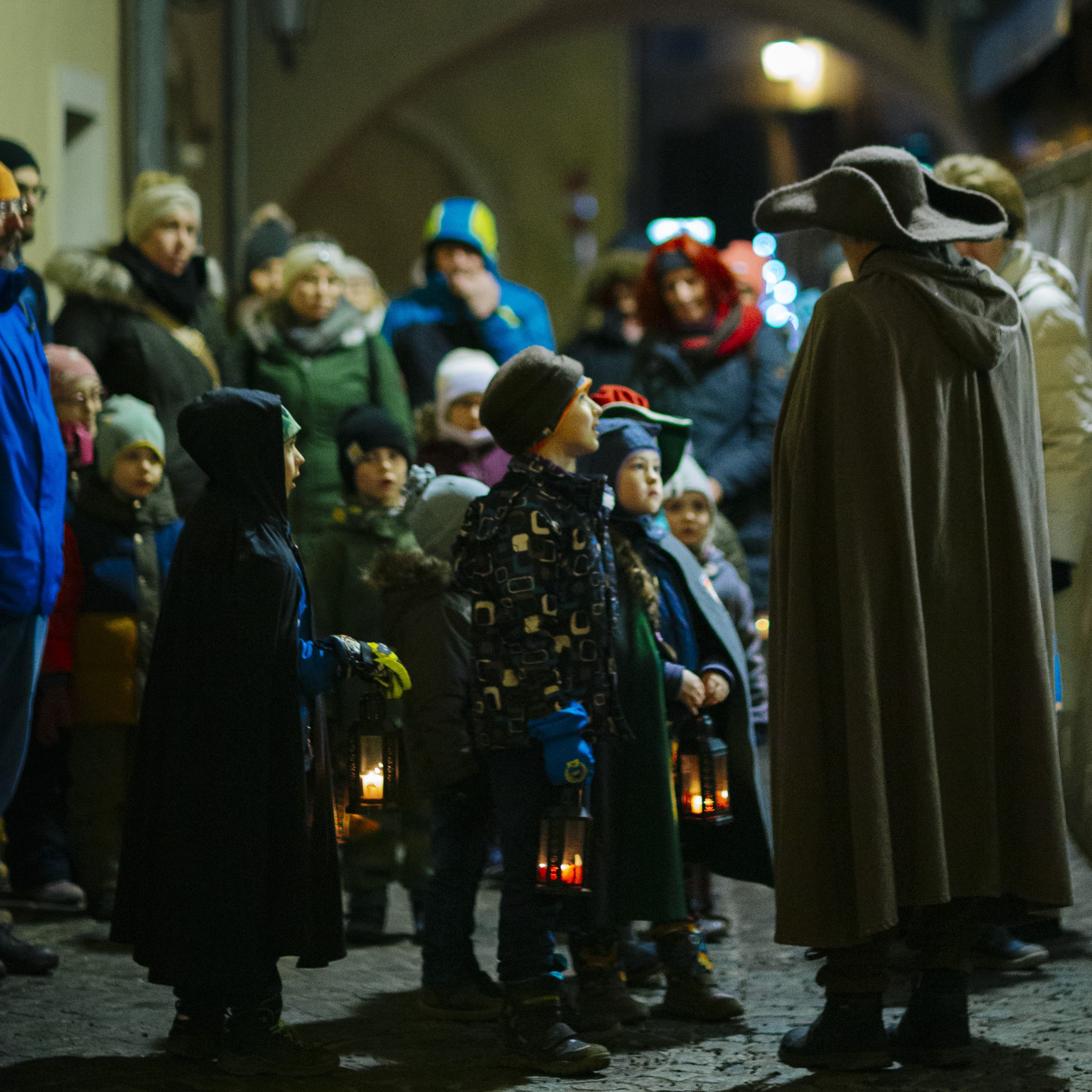 Benefiz-Nachtwächter-Rundgang für die Waldorfschule Klagenfurt